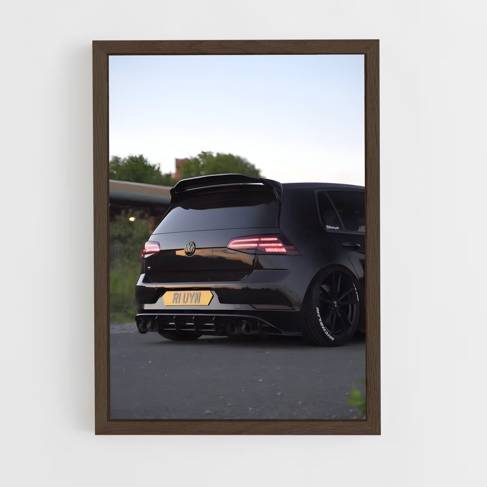 Poster Golf r élégant – affiche Volkswagen (vue 5)
